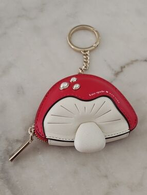 Kate Spade Mushroom Bag Charm - Sold Out In Stores! NWOT